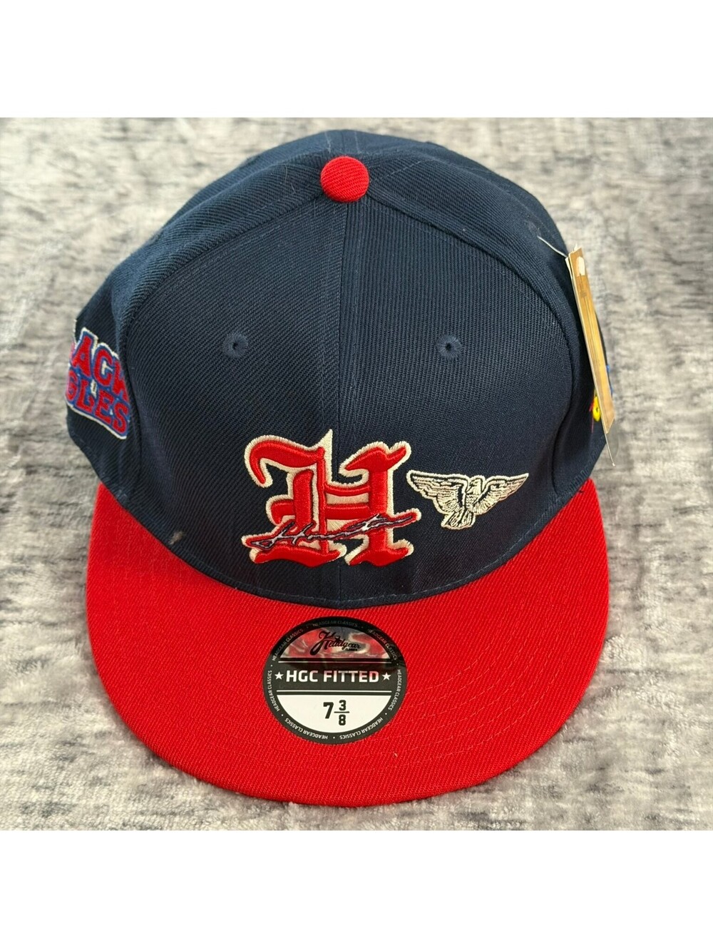 Houston Black Eagles Headgear Classics Fitted Hat 7 3/8 Negro Leagues TOSA